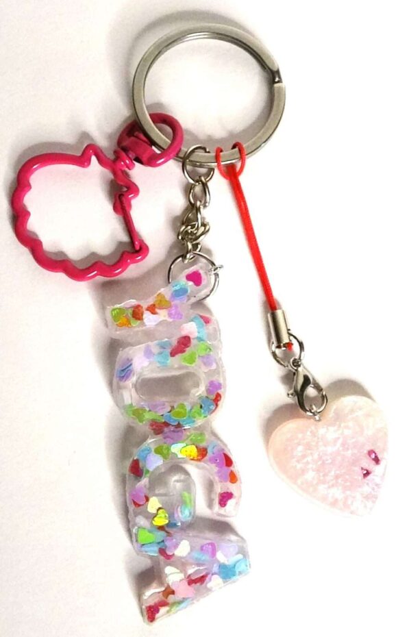 Yoga Keychain, Yoga Epoxy Resin Keychain, Yogis Best Gifts, Gifts For Yoga Lovers.