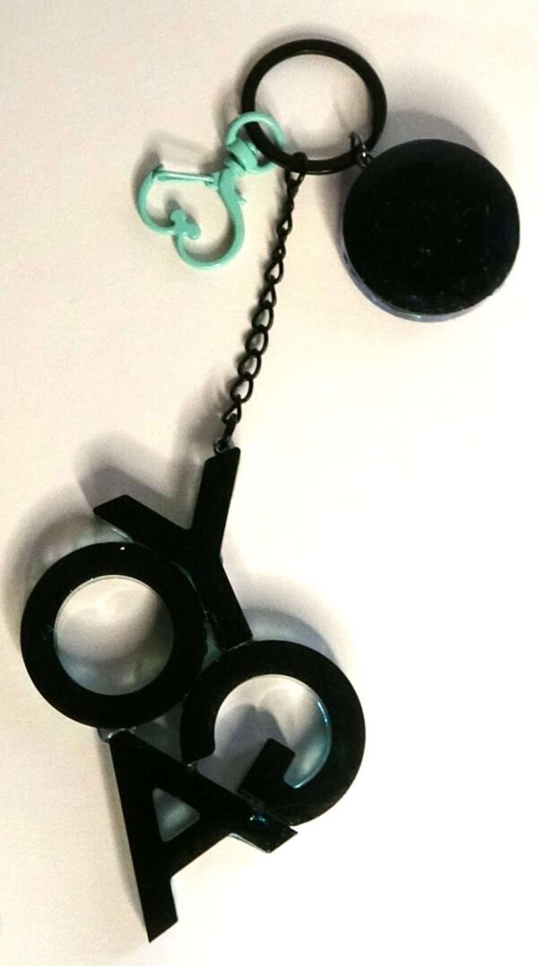 Yoga Keychain, Yoga Epoxy Resin Keychain, Yogis Best Gifts, Gifts For Yoga Lovers.