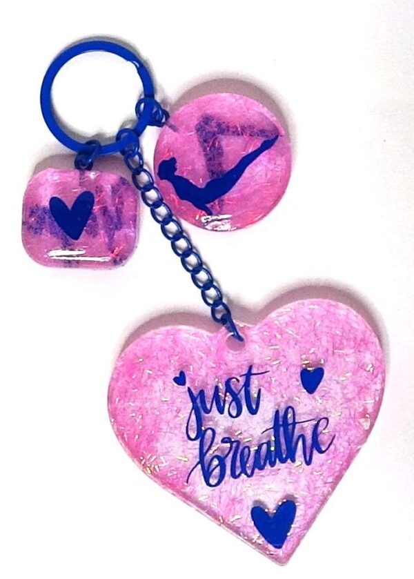 Yogis Best Gifts, Gifts For Yoga Lovers, Yoga Keychain. 