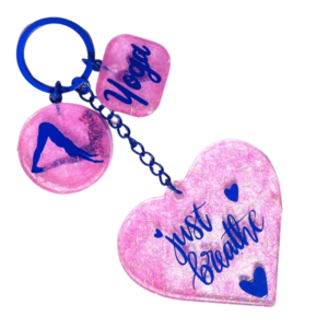 Yogis Best Gifts, Gifts For Yoga Lovers, Yoga Keychain. 