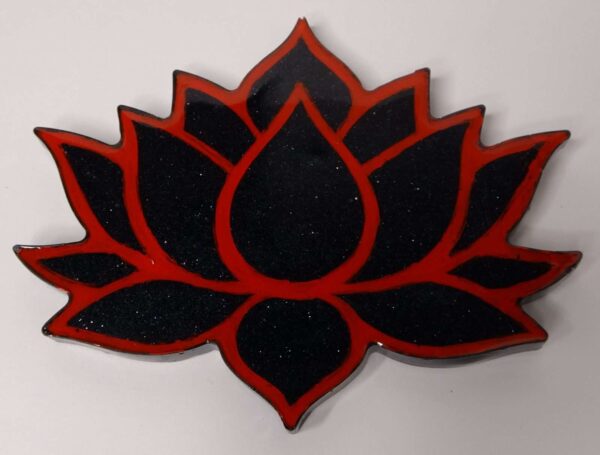 Lotus Flower Resin, Lotus Flower Decor, Lotus Flower with Plastic Easel