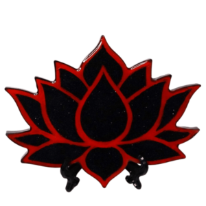 Lotus Flower Resin, Lotus Flower Decor, Lotus Flower with Plastic Easel