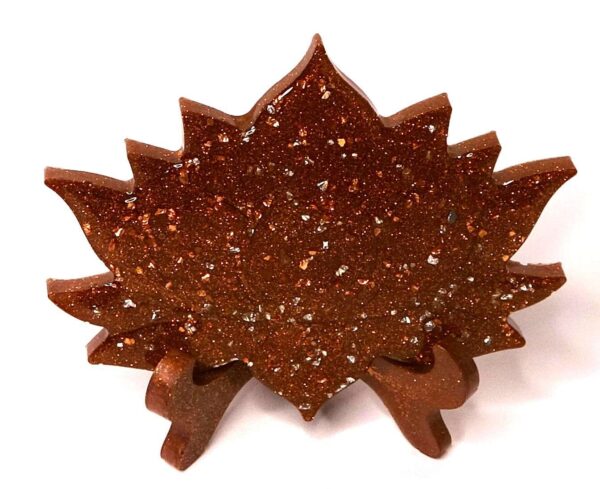 Lotus Flower Resin, Lotus Flower Decor, Lotus Flower with Matched Easel