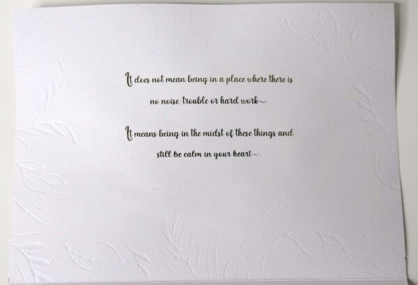 Handmade card for yogis. OM Card. Yoga card. OM Art.