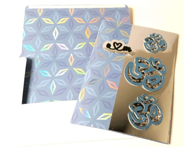 Handmade card for yogis. Greeting yoga cards. Yoga card. Yoga cards.
