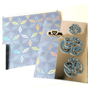 Handmade card for yogis. Greeting yoga cards. Yoga card. Yoga cards.
