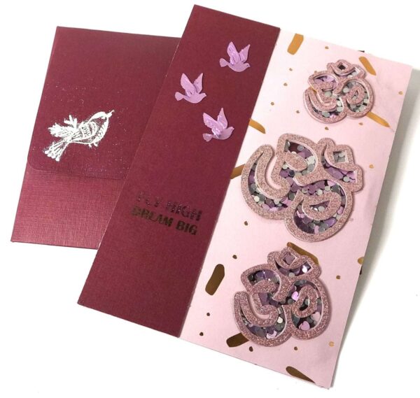 Handmade card for yogis. Greeting cards. Yoga card. Yoga cards.