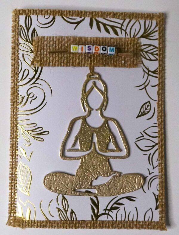 Card WISDOM Card, Card for yogis, Card for yogi, yoga card