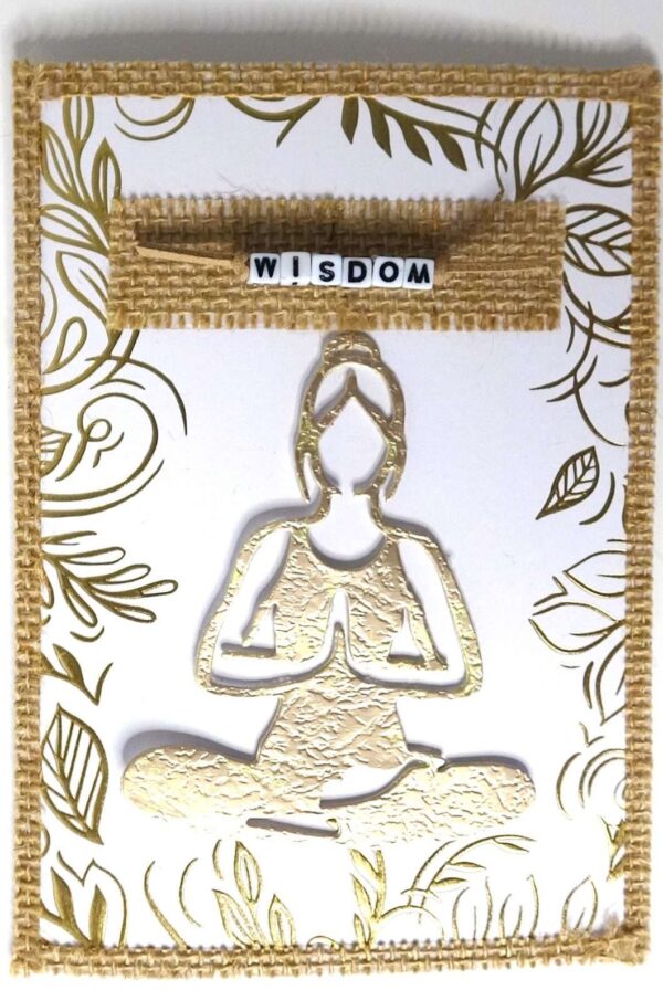 Card WISDOM Card, Card for yogis, Card for yogi, yoga card