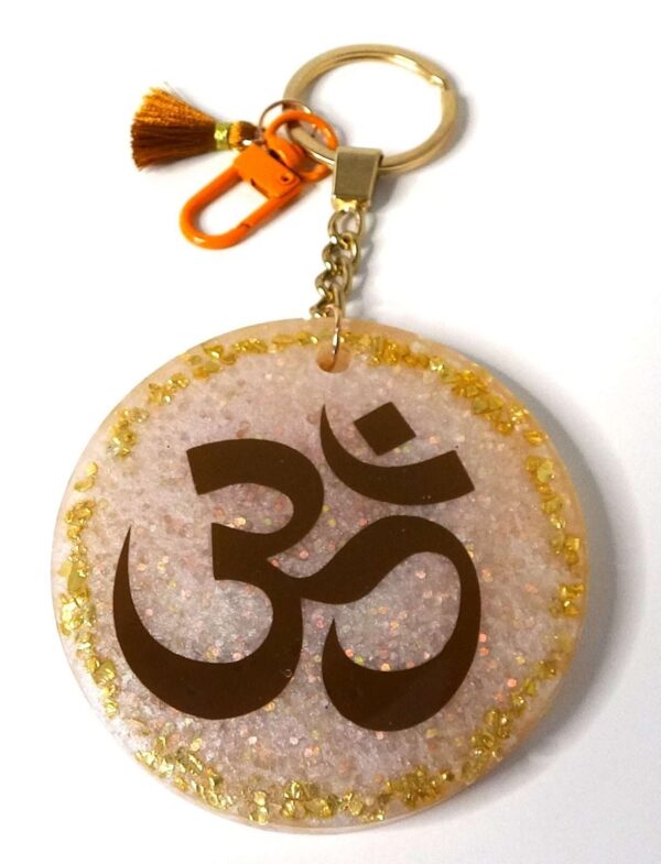 Yogis Best Gifts, Gifts For Yoga Lovers, Yoga Keychain, OM Keychain. 