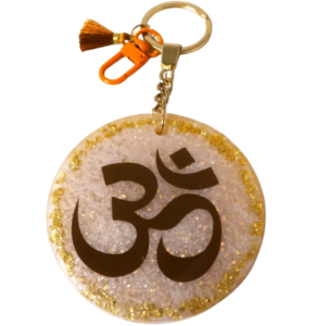 Yogis Best Gifts, Gifts For Yoga Lovers, Yoga Keychain, OM Keychain. 