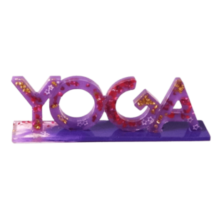 LED Yoga. Yoga Art. Meditation Art. Yoga Artwork.