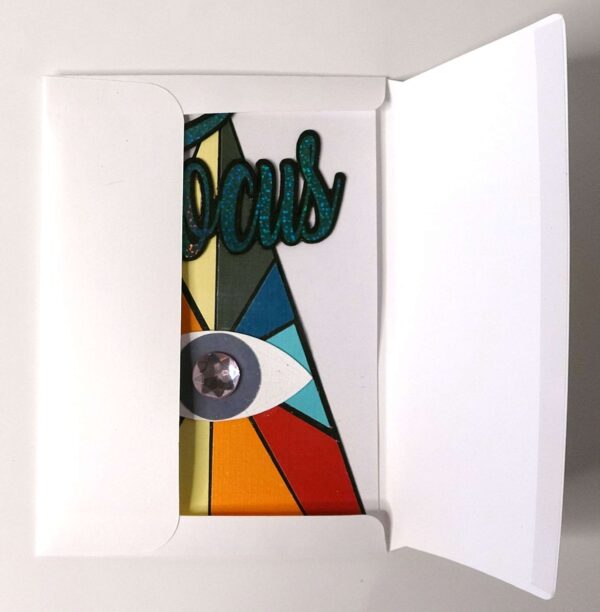 Handmade card for yogis. Greeting yoga cards. Yoga card. Yoga cards. Focus. 