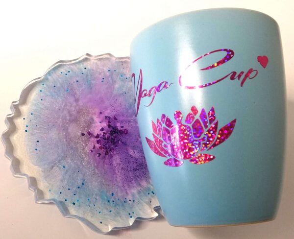 Yogis Best Gifts, Gifts For Yoga Lovers, Mug, Yoga Mug. Coaster.