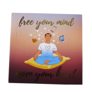 Sticker, Meditation, Yoga Sticker, Yoga Gifts.