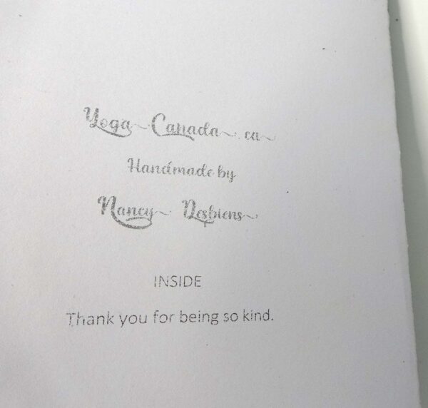 Handmade card for yogis. Greeting yoga cards. Yoga card. Yoga cards. Box Card. 