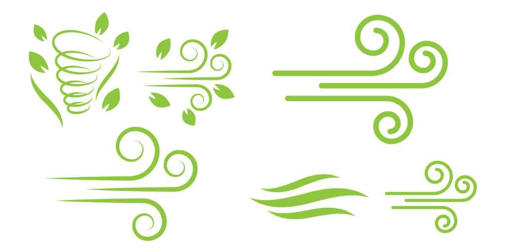 Element of air. wind